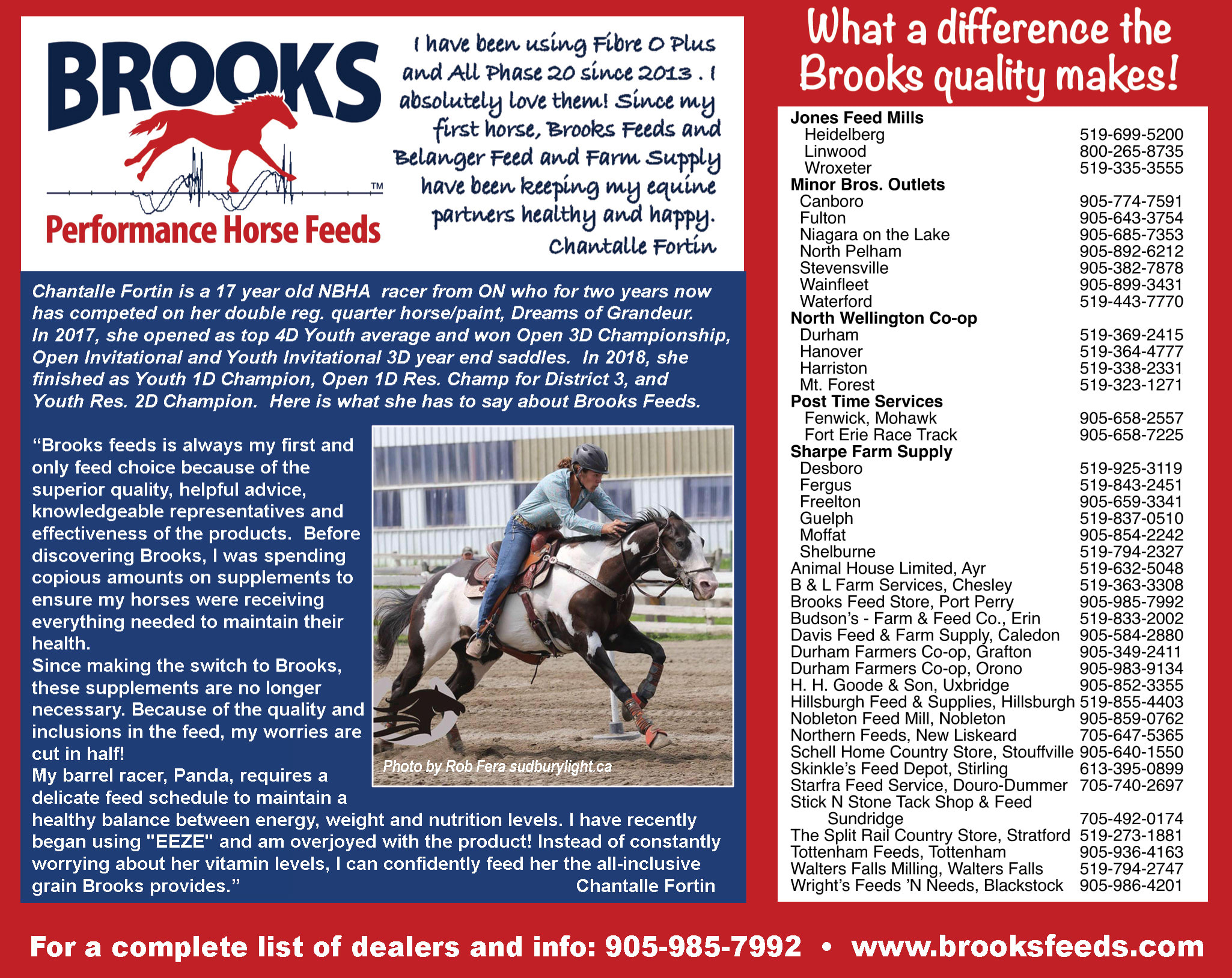Brooks Performance Horse Feed
