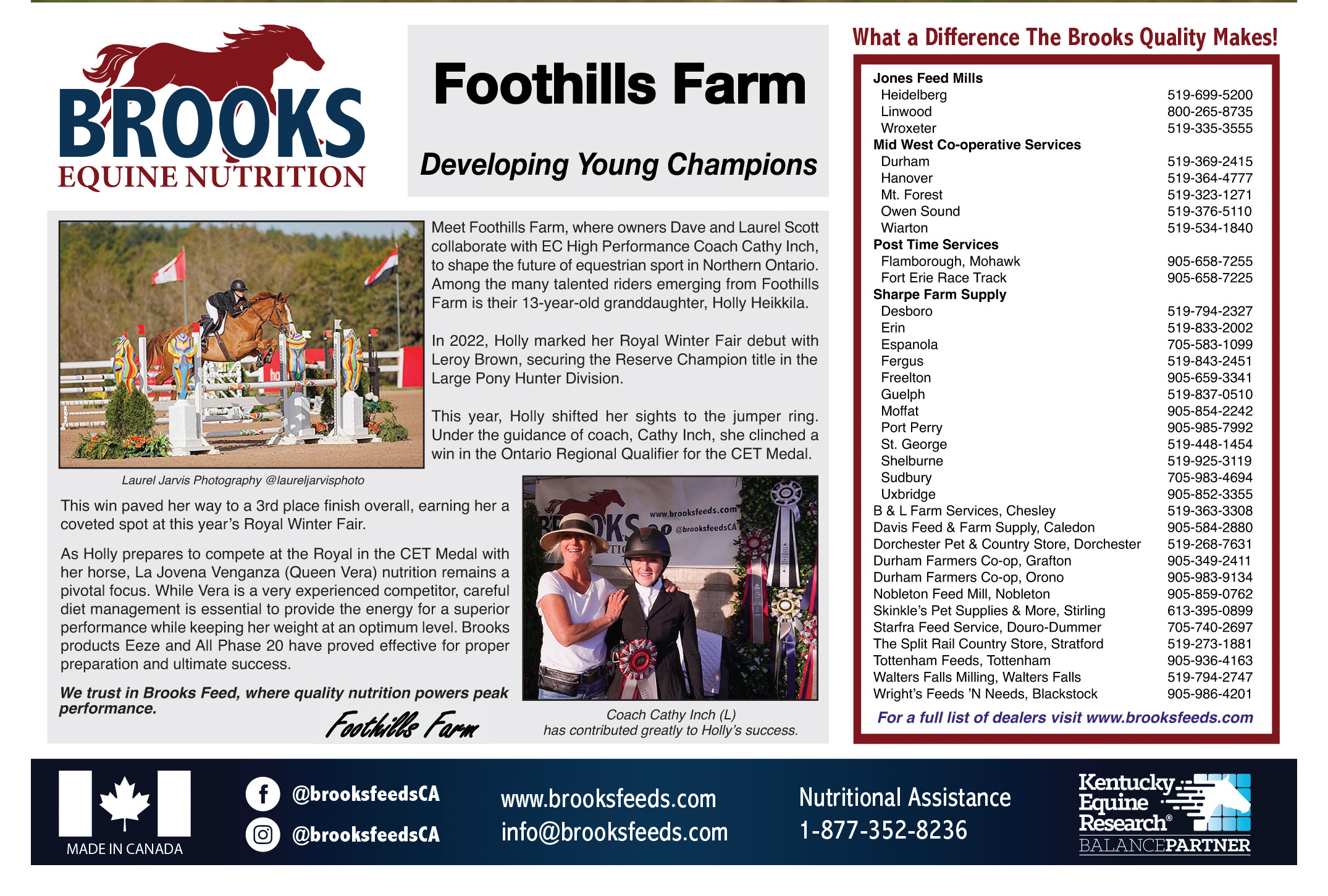 Brooks Feeds
