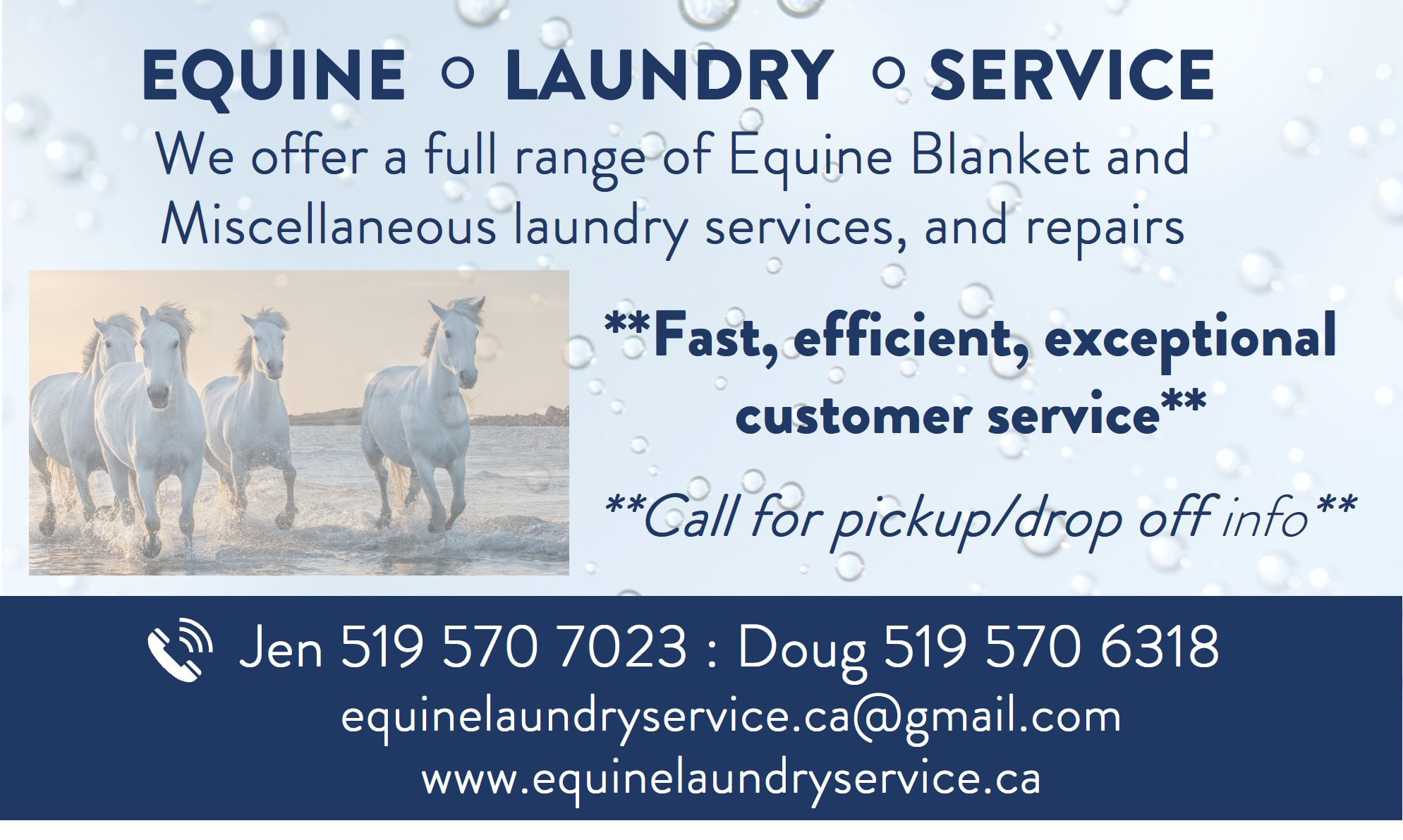 Equine Laundry Service