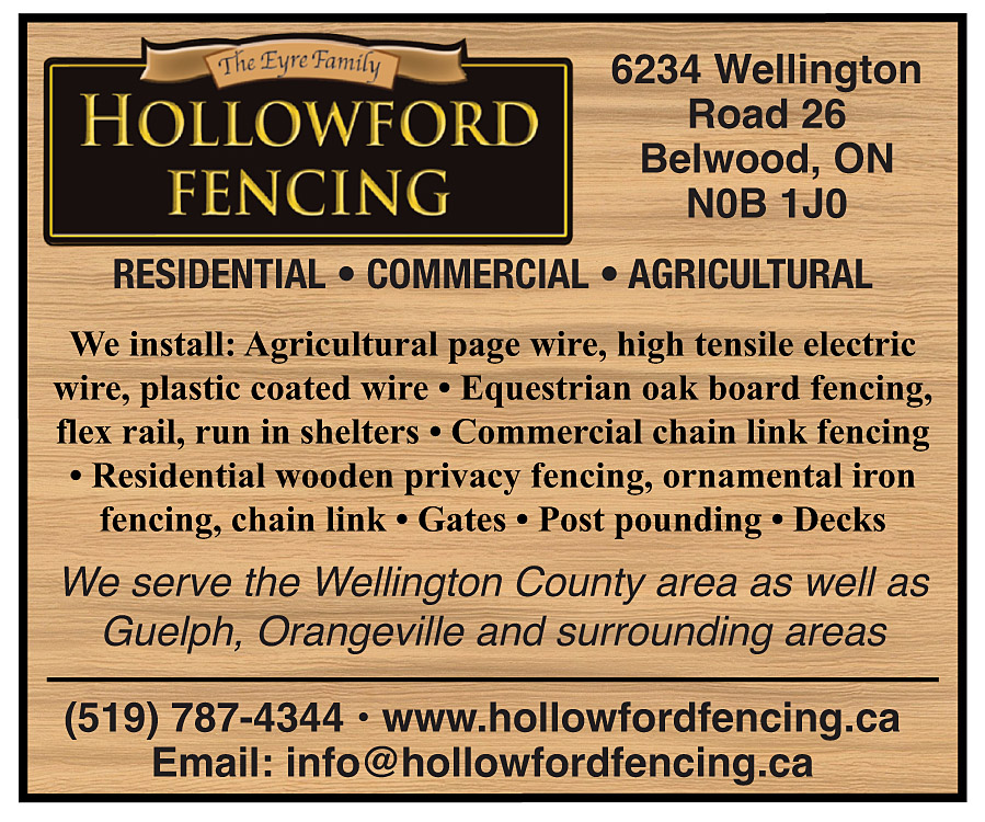 Hollowford Fencing