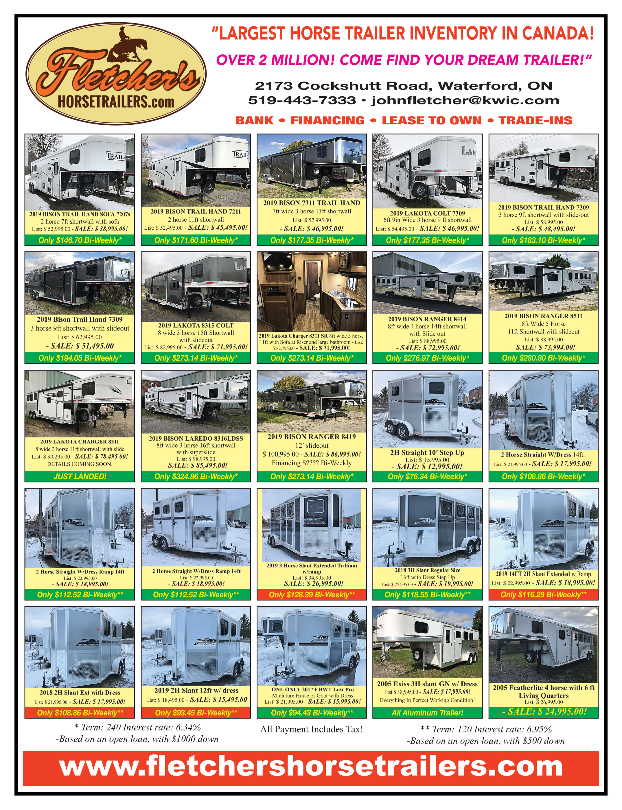 Fletcher's Horse Trailers