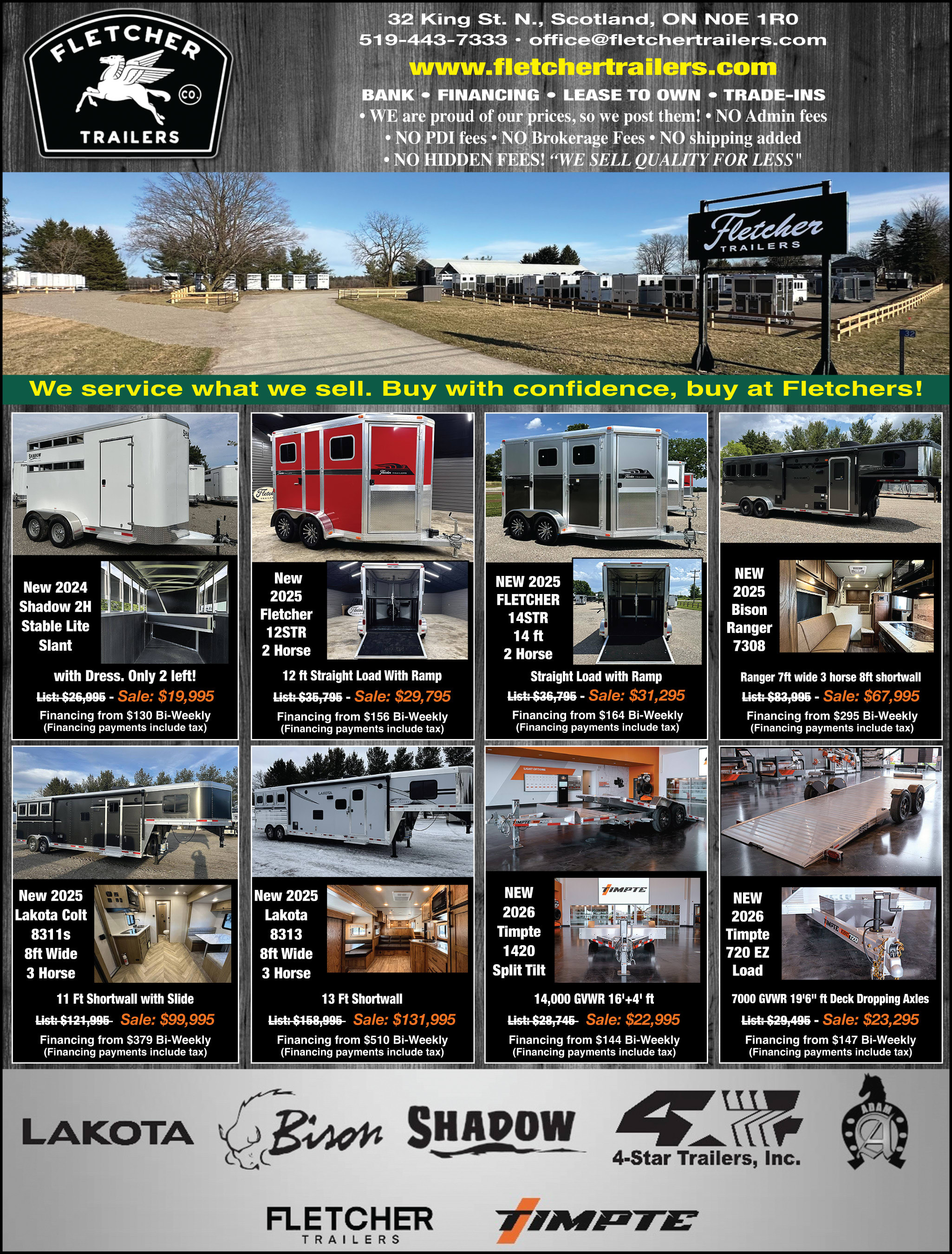 Fletcher's Horse Trailers