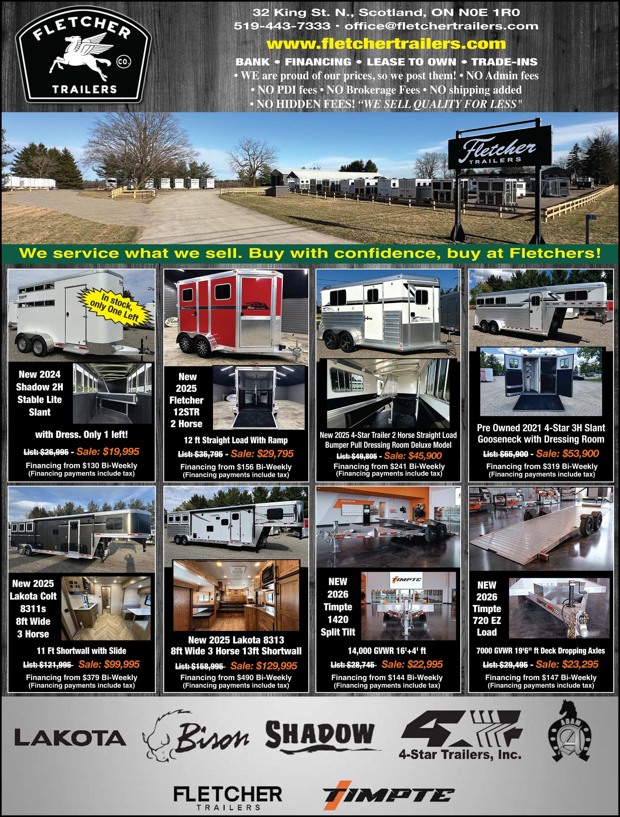Fletcher's Horse Trailers