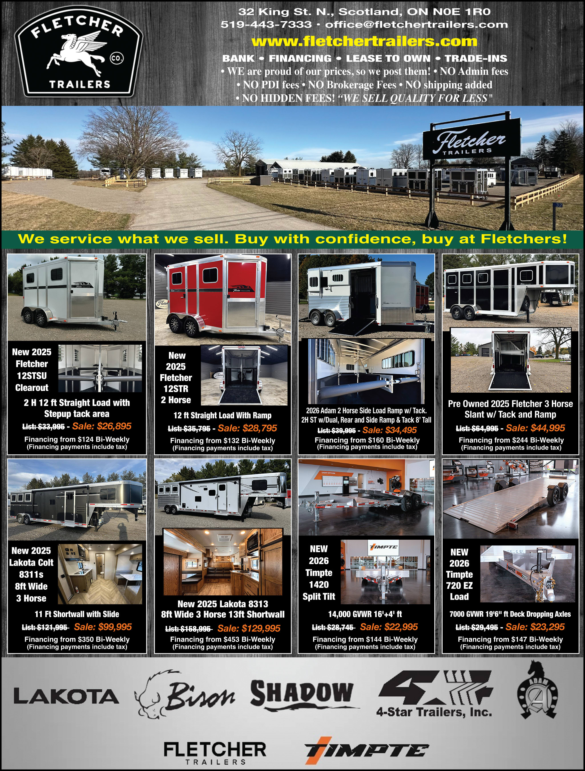 Fletcher's Horse Trailers