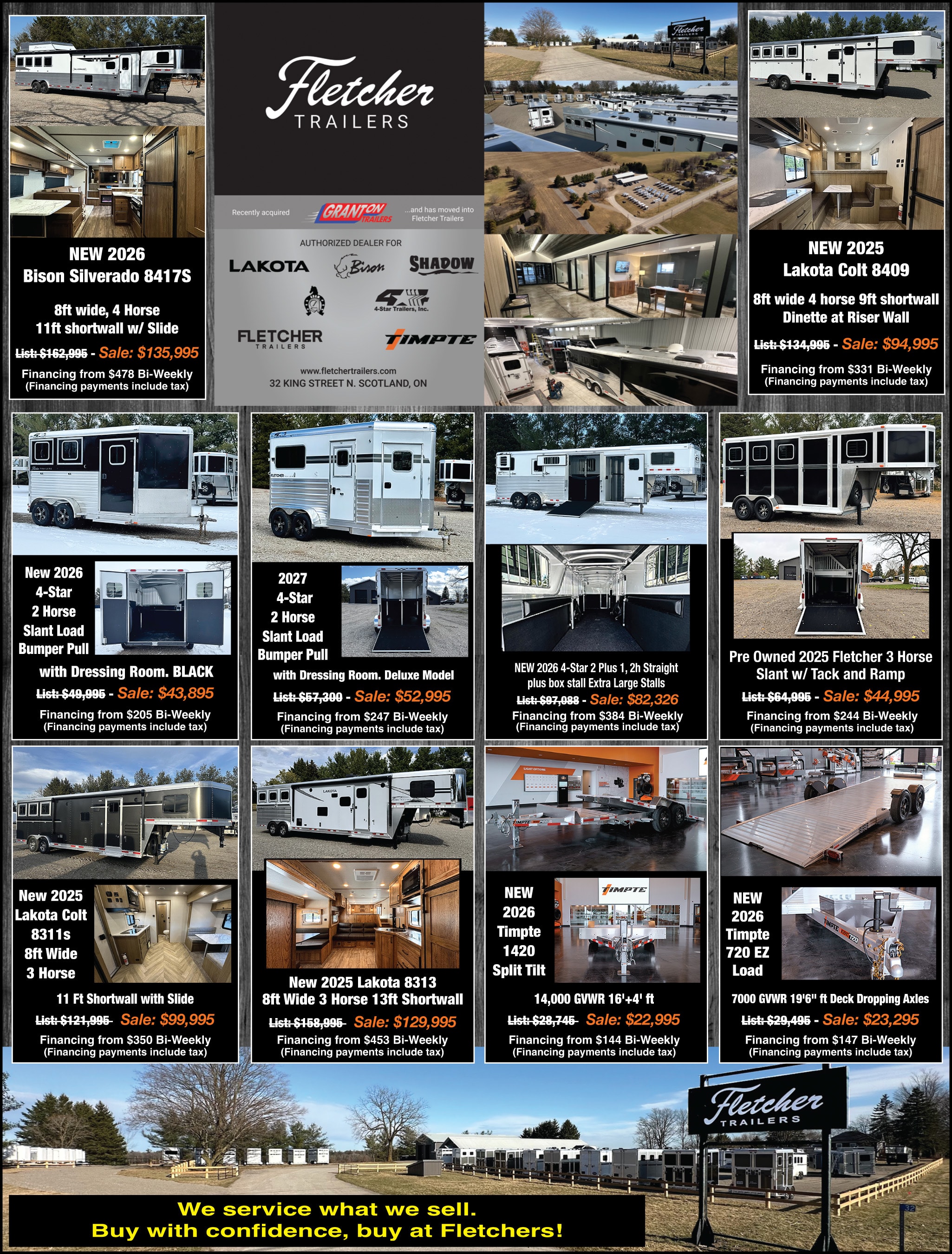 Fletcher's Horse Trailers