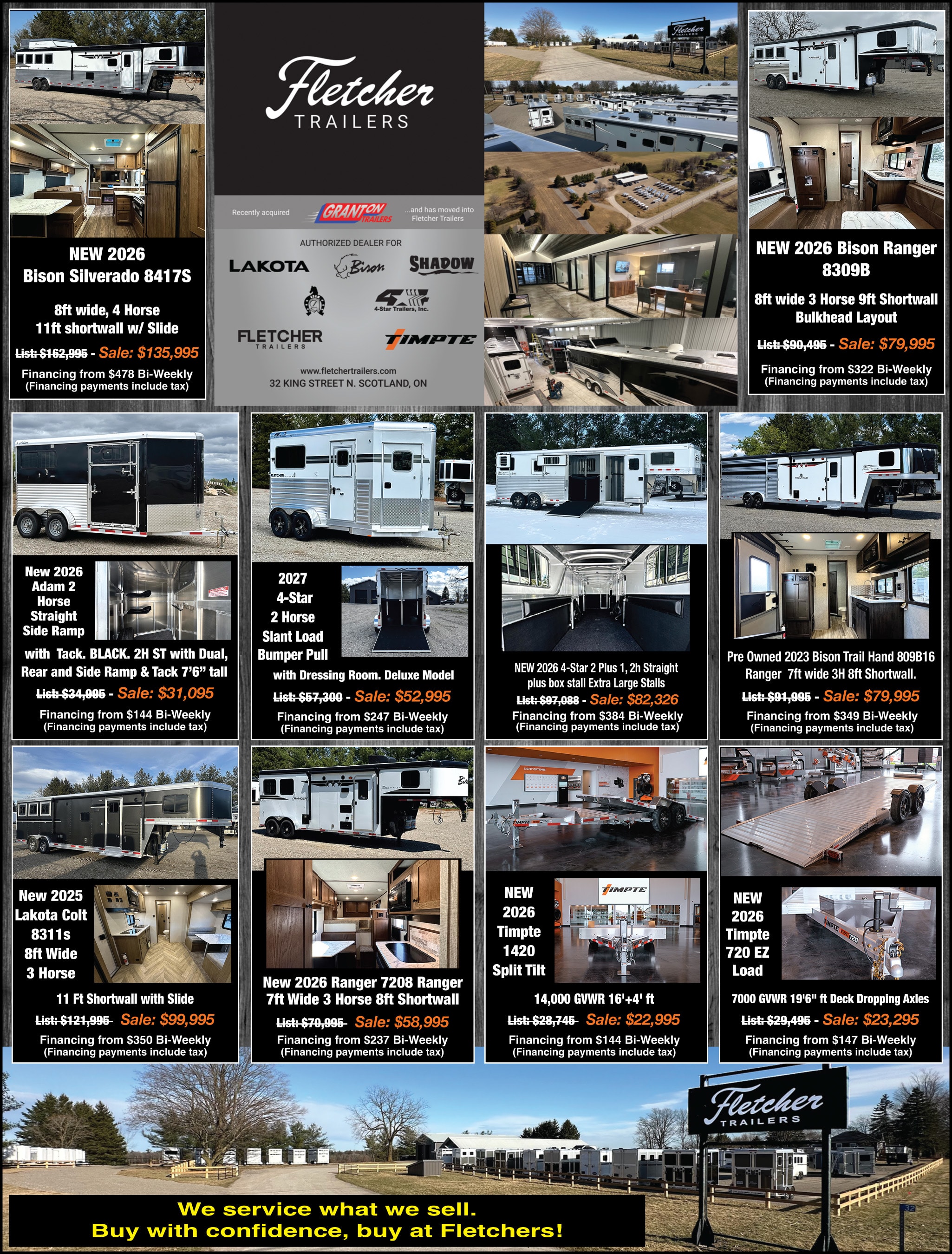 Fletcher's Horse Trailers