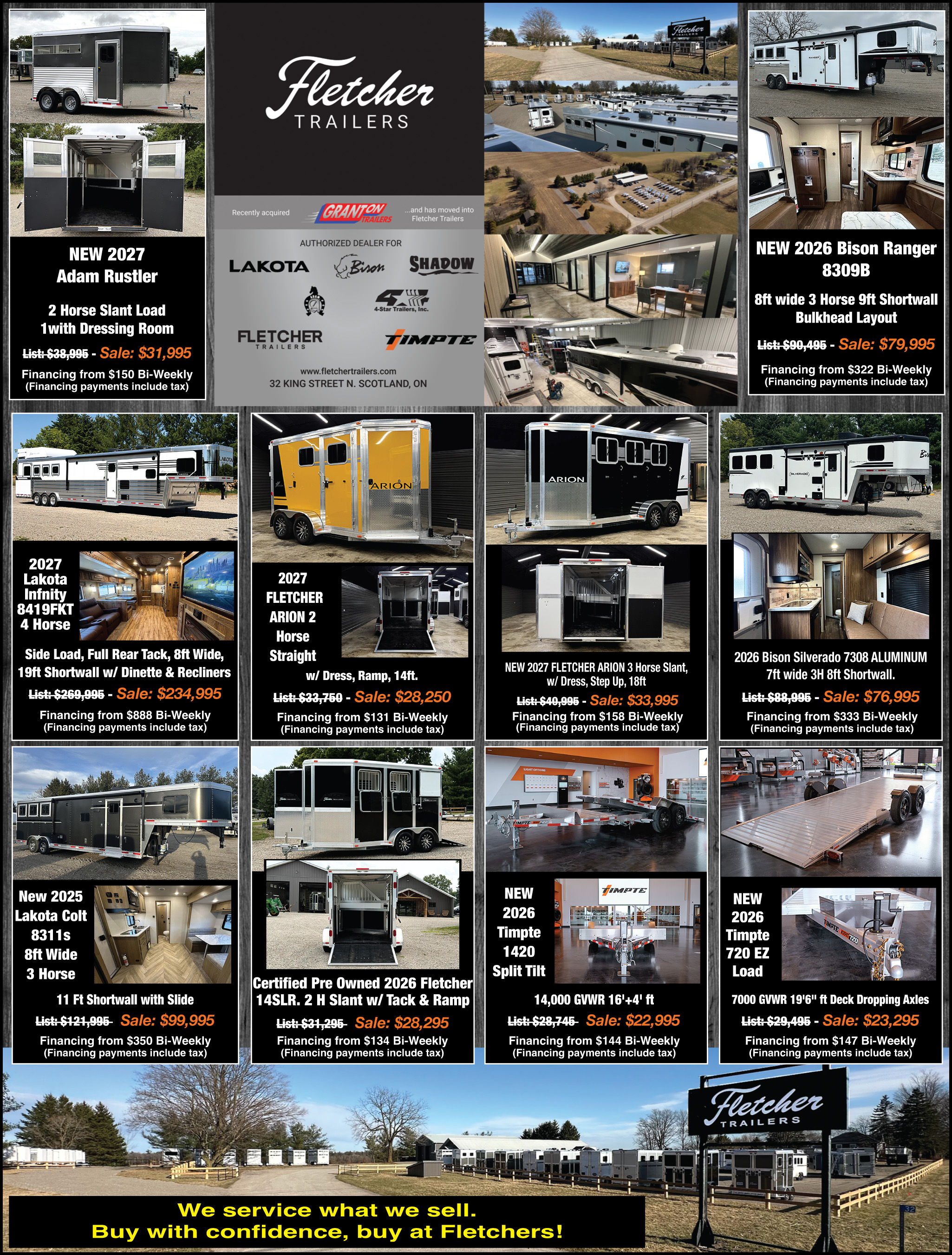 Fletcher's Horse Trailers