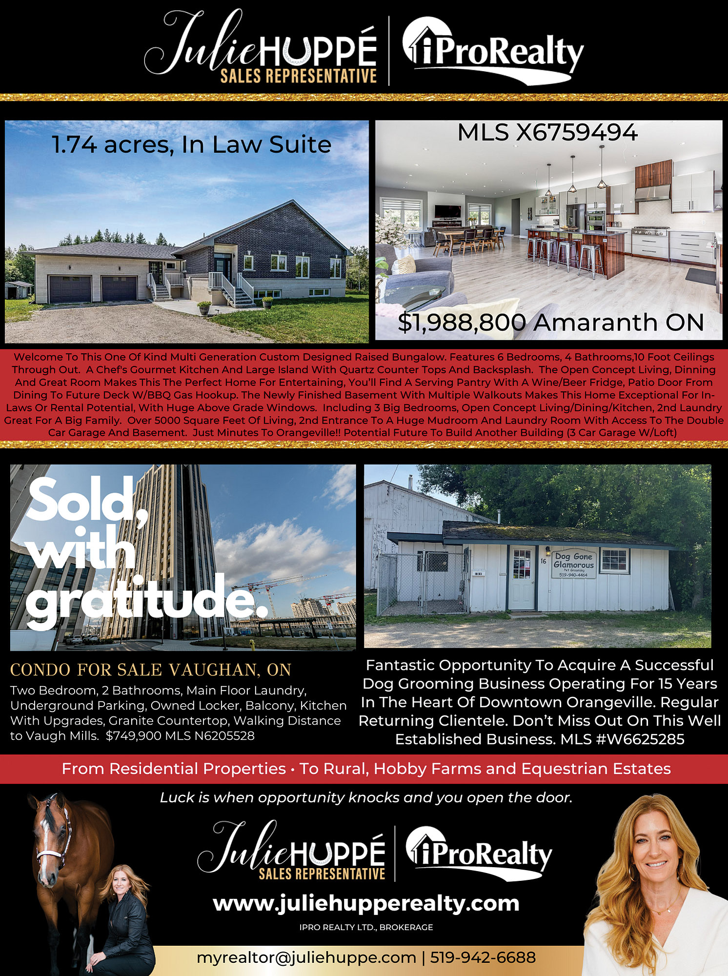 ipro realty - julie huppe