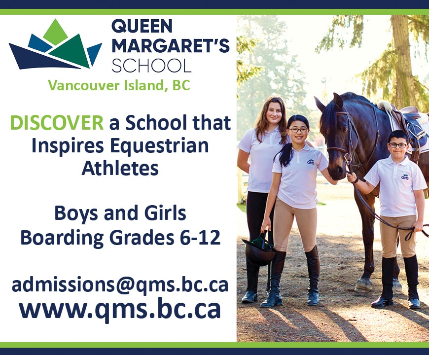 Queen Margaret school ad