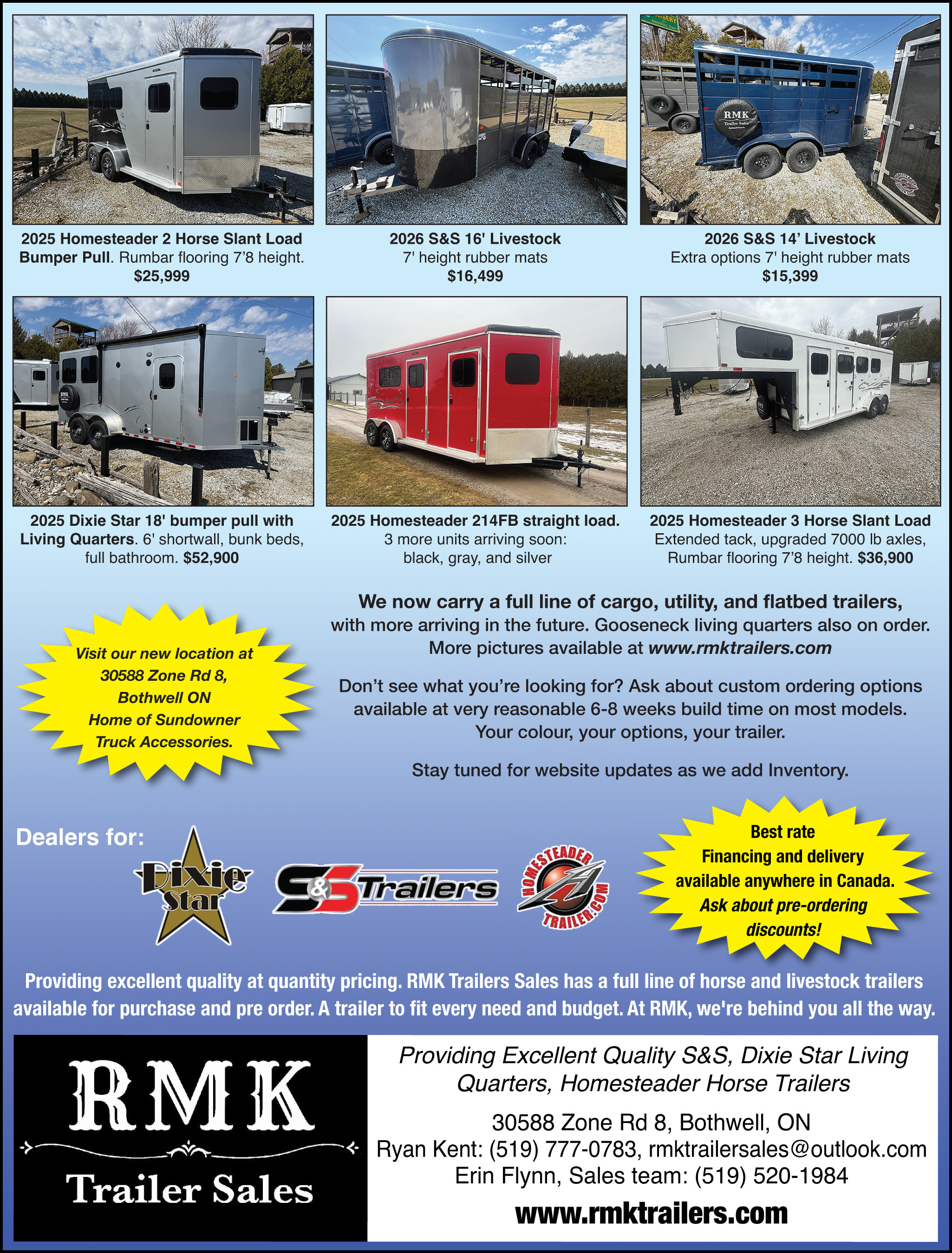 rmk trailers
