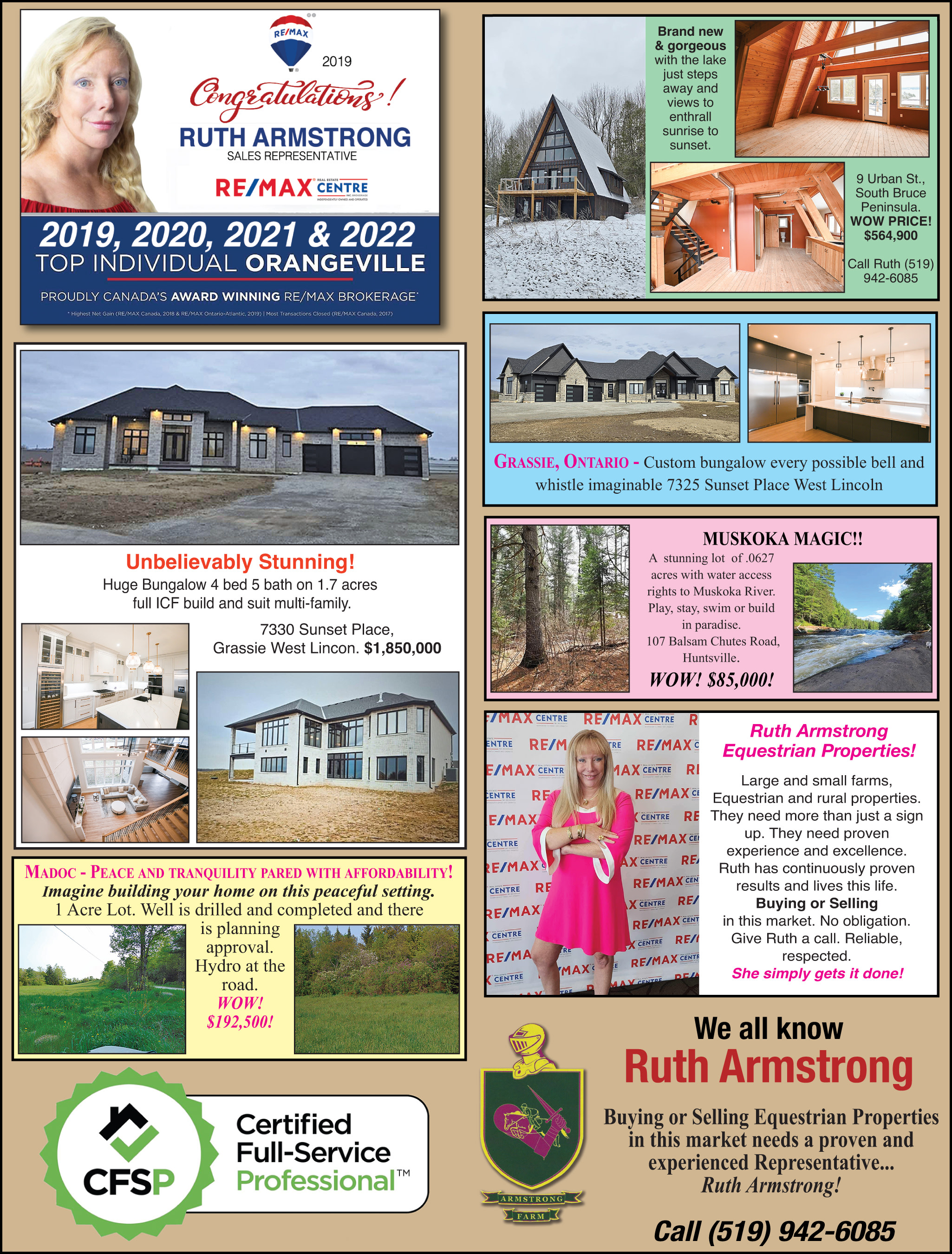 ruth armstrong - real estate