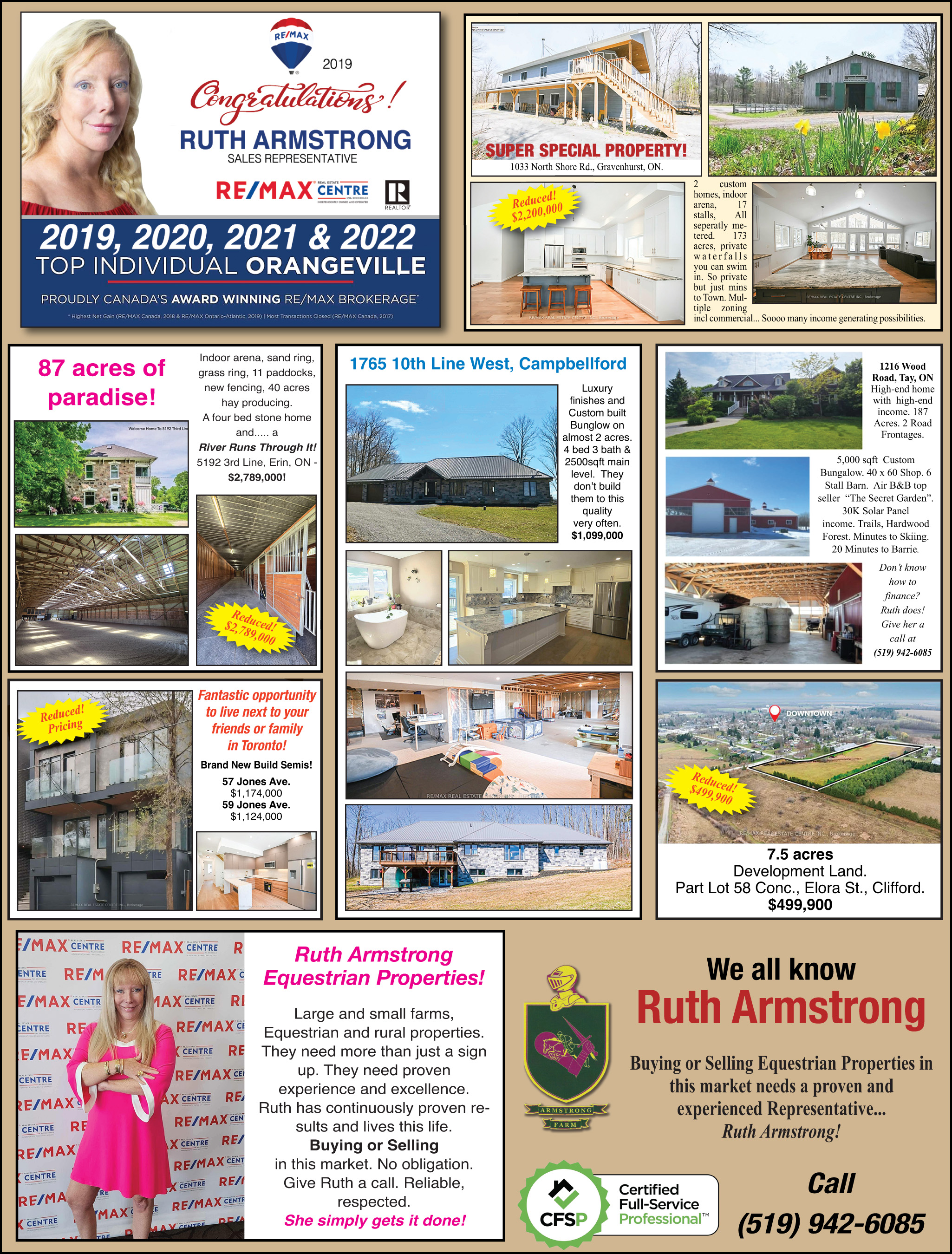 ruth armstrong - real estate