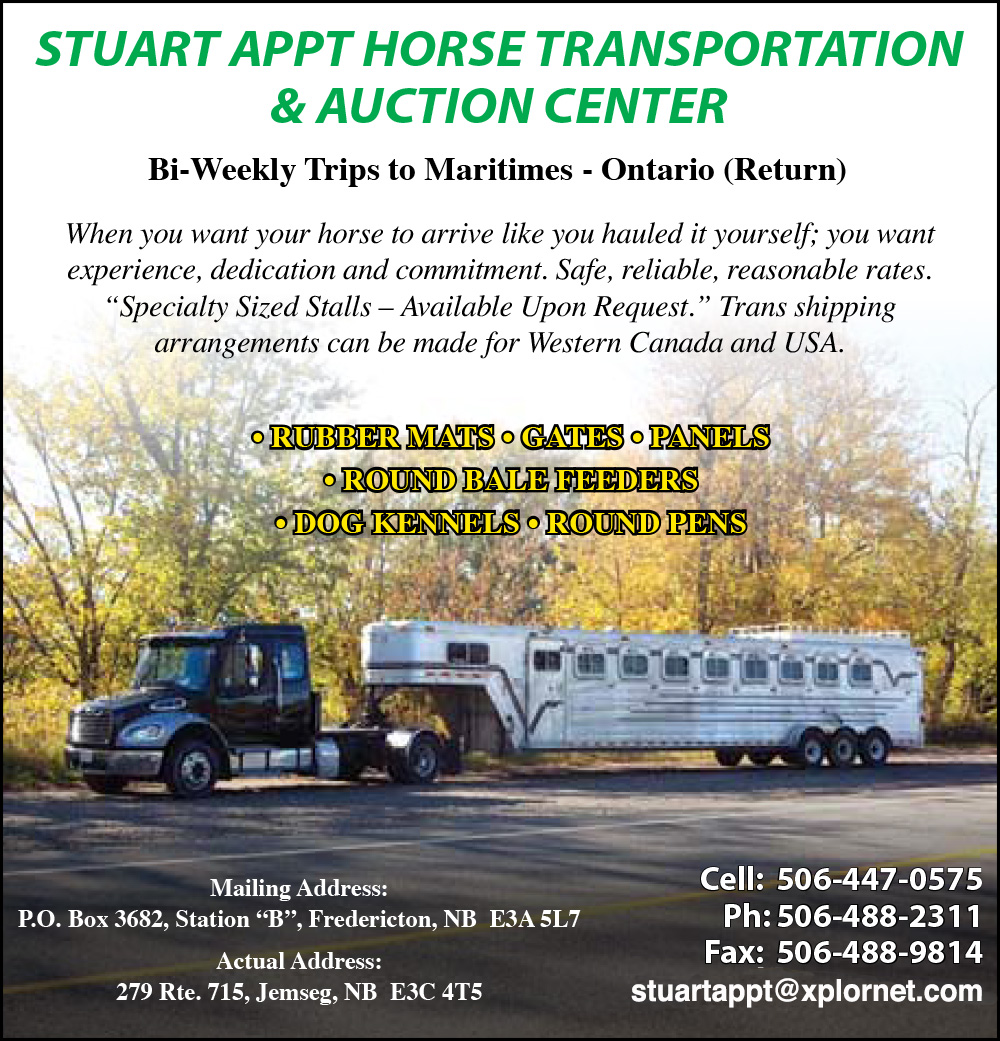 Stuart Appt Horse Transportation & Auction Centre