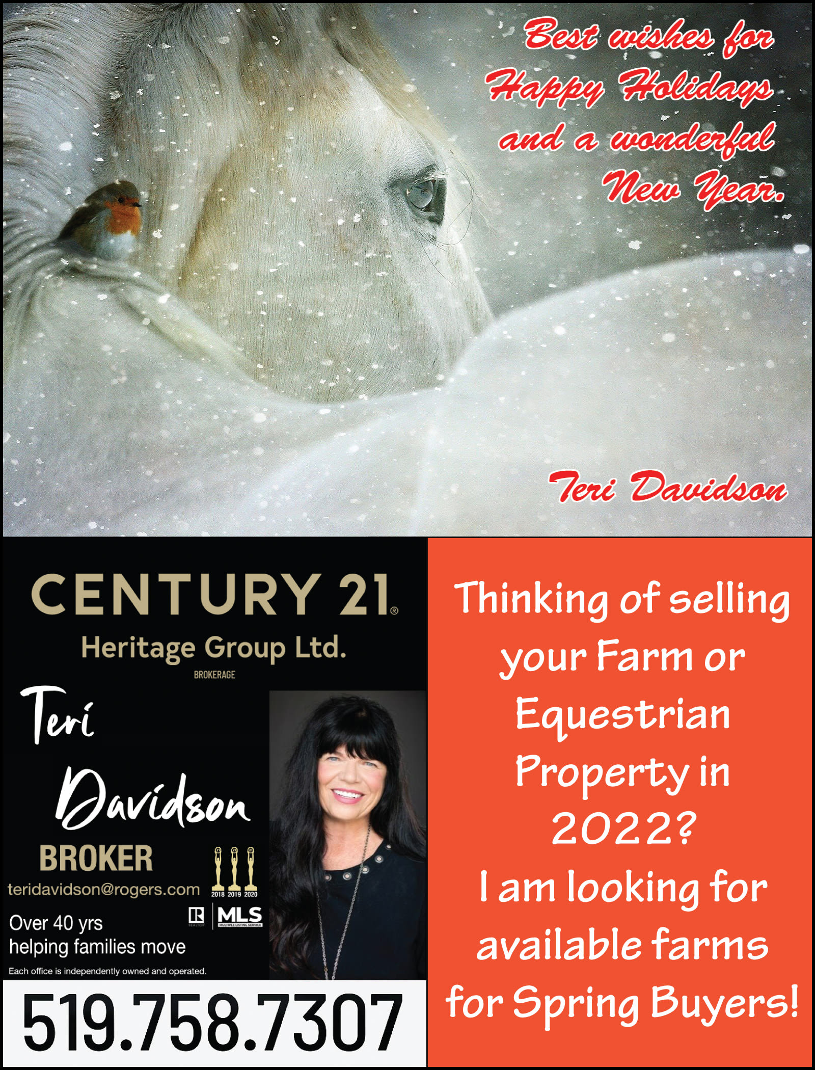 Century 21 Teri Davidson ad