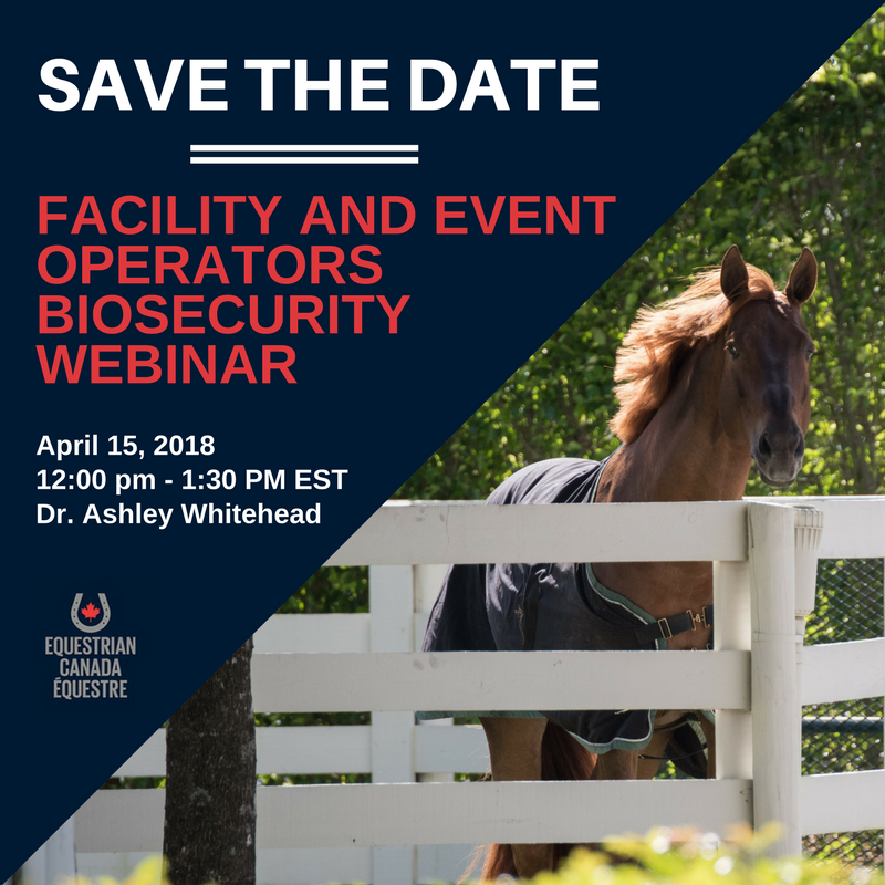 Facility and Event Operators Biosecurity Webinar